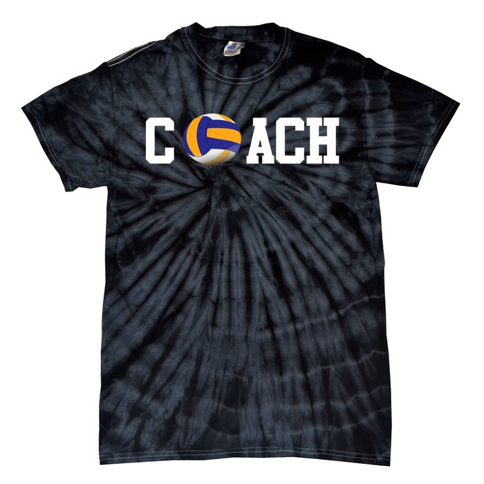 Volleyball Coach Volleyball Ball Sport Gift Tie-Dye T-Shirt