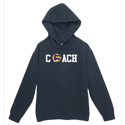 Volleyball Coach Volleyball Ball Sport Gift Urban Pullover Hoodie