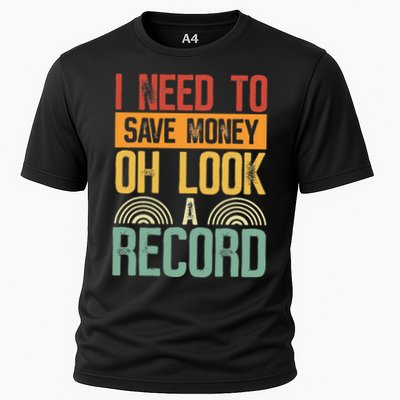 Vinyl Collecting Vintage Record Collector Vinyl Records Performance Shirt