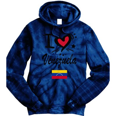 Venezuelan Camiseta Venezuela Flag Bandera Gifts Tie Dye Hoodie