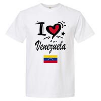 Venezuelan Camiseta Venezuela Flag Bandera Gifts Garment-Dyed Heavyweight T-Shirt