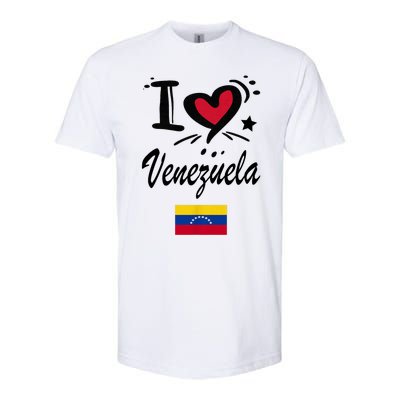 Venezuelan Camiseta Venezuela Flag Bandera Gifts Softstyle CVC T-Shirt