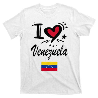 Venezuelan Camiseta Venezuela Flag Bandera Gifts T-Shirt