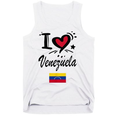 Venezuelan Camiseta Venezuela Flag Bandera Gifts Tank Top