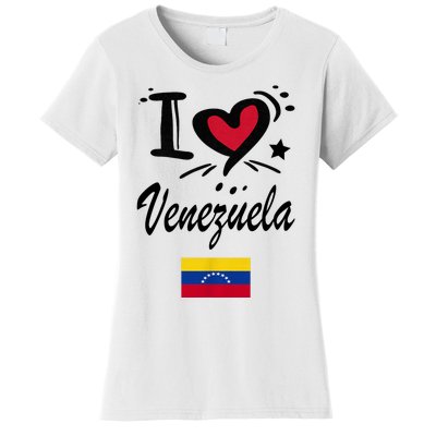 Venezuelan Camiseta Venezuela Flag Bandera Gifts Women's T-Shirt