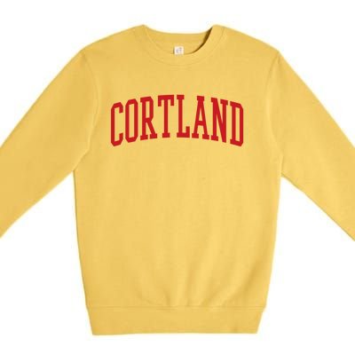 Varsity Cortland Premium Crewneck Sweatshirt