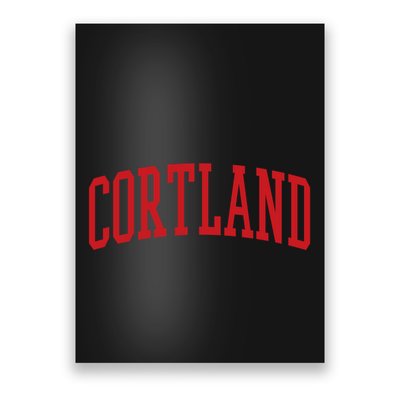 Varsity Cortland Poster