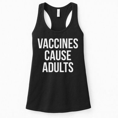 Vaccines Cause Womens Tank Top