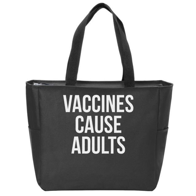 Vaccines Cause Zip Tote Bag