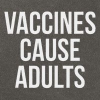 Vaccines Cause Cotton Canvas Backpack