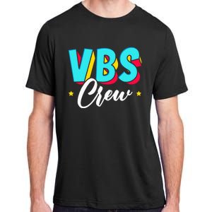 Vbs Crew Vacation Bible School Paint Splatter Christian Adult ChromaSoft Performance T-Shirt