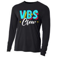 Vbs Crew Vacation Bible School Paint Splatter Christian Cooling Performance Long Sleeve Crew