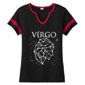 Virgo Constellation Virgo Astrology Symbol Meaningful Gift Ladies Halftime Notch Neck Tee