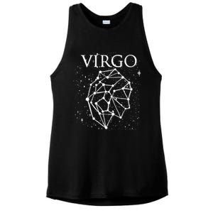 Virgo Constellation Virgo Astrology Symbol Meaningful Gift Ladies PosiCharge Tri-Blend Wicking Tank