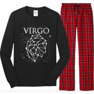 Virgo Constellation Virgo Astrology Symbol Meaningful Gift Long Sleeve Pajama Set