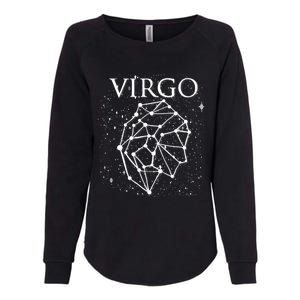 Virgo Constellation Virgo Astrology Symbol Meaningful Gift Womens California Wash Sweatshirt