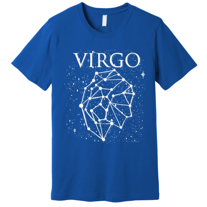 Virgo Constellation Virgo Astrology Symbol Meaningful Gift Premium T-Shirt