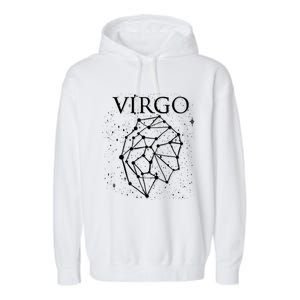 Virgo Constellation Virgo Astrology Symbol Meaningful Gift Garment-Dyed Fleece Hoodie