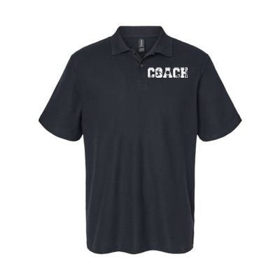 Volleyball Coach Softstyle Adult Sport Polo