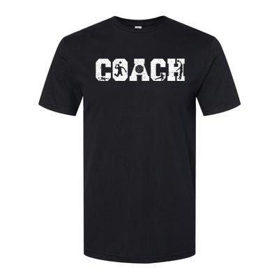 Volleyball Coach Softstyle CVC T-Shirt