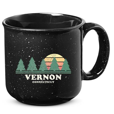 Vernon Ct Vintage Throwback Retro 70s 15oz Campfire Ceramic Mug