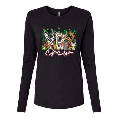 Vbs Crew Vbs 2024 Vacation Bible School Jungle Adventures Womens Cotton Relaxed Long Sleeve T-Shirt