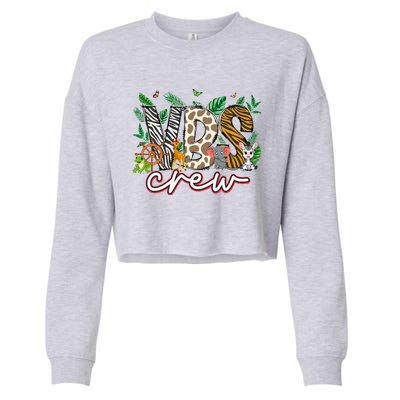 Vbs Crew Vbs 2024 Vacation Bible School Jungle Adventures Cropped Pullover Crew