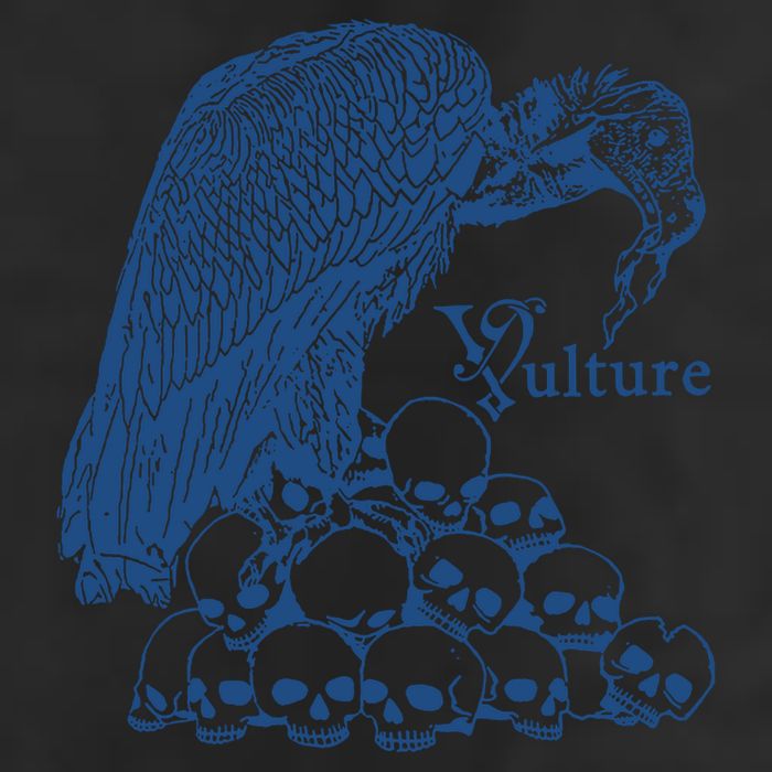 Vulture Cool Vulture Skull Graphic 7 Panel Mesh Trucker Snapback Hat
