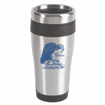 Vulture Cool Vulture Skull Graphic 16oz Travel Tumbler