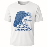 Vulture Cool Vulture Skull Graphic Cooling Performance Crew T-Shirt