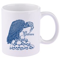 Vulture Cool Vulture Skull Graphic 11oz C Handle Ceramic Mug