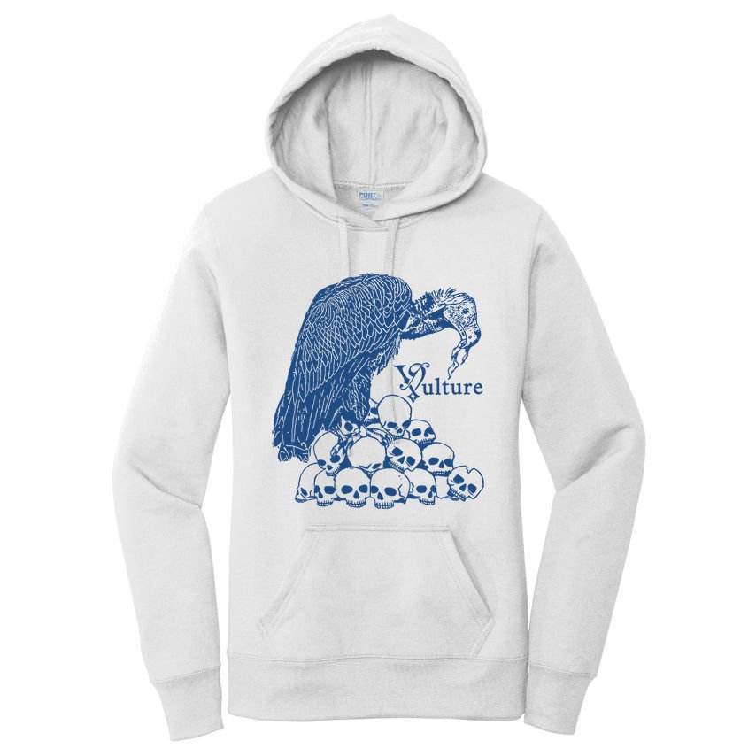 Vulture Cool Vulture Skull Graphic Women's Pullover Hoodie