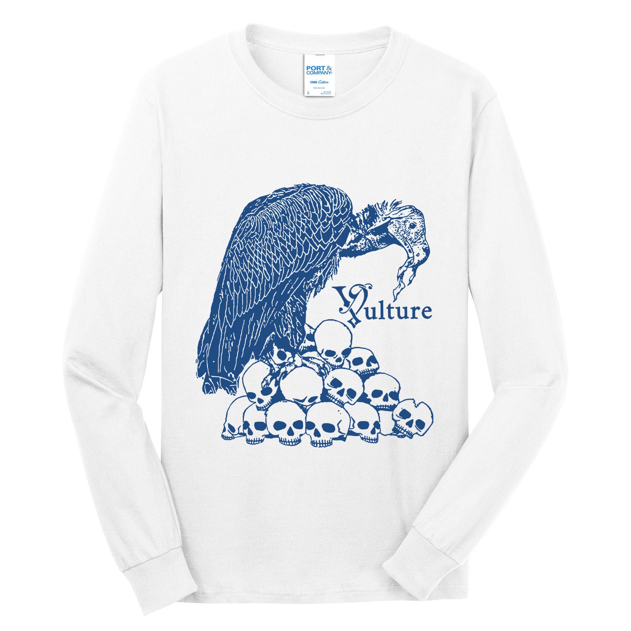 Vulture Cool Vulture Skull Graphic Tall Long Sleeve T-Shirt