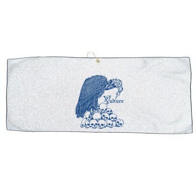 Vulture Cool Vulture Skull Graphic Large Microfiber Waffle Golf Towel