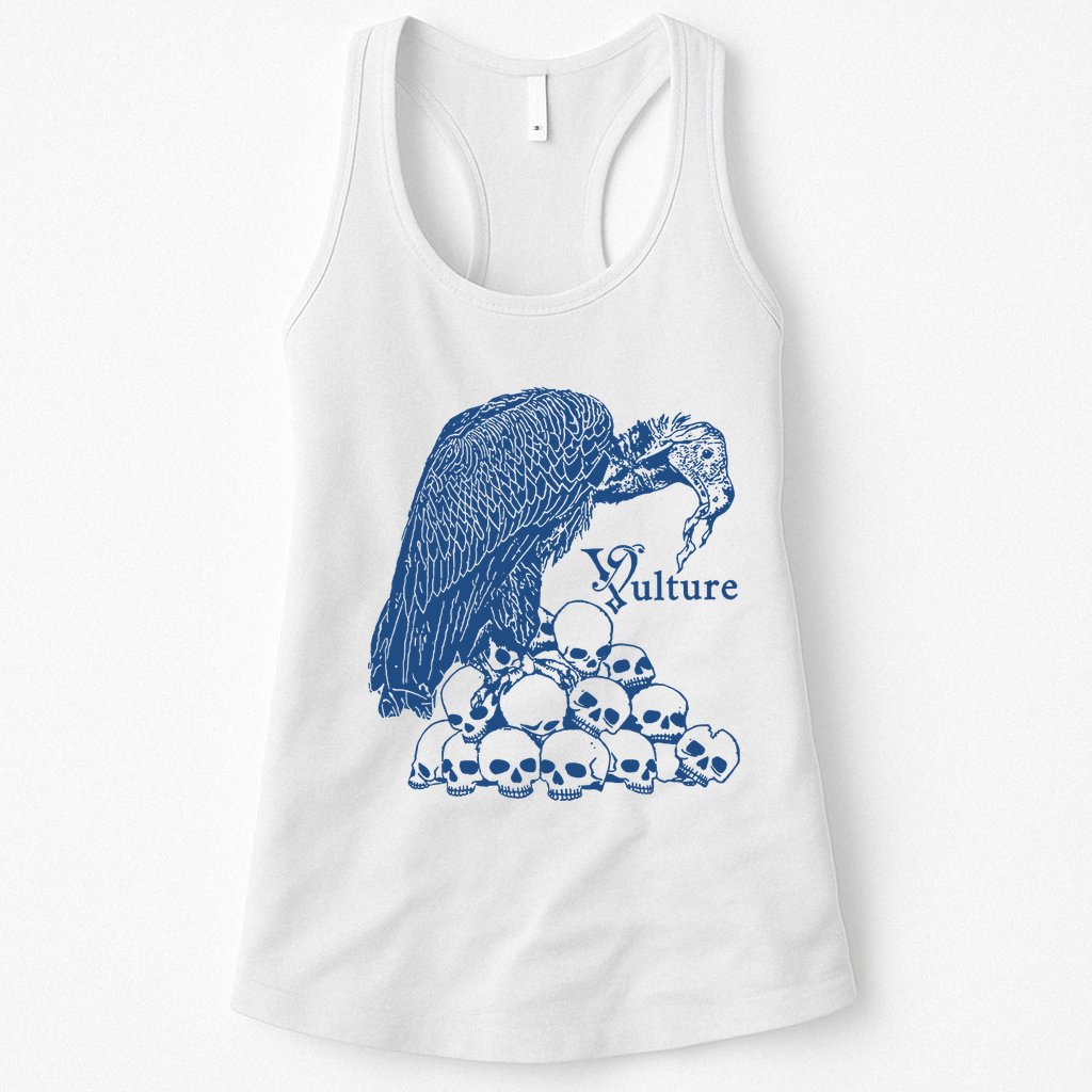 Vulture Cool Vulture Skull Graphic Womens Tank Top
