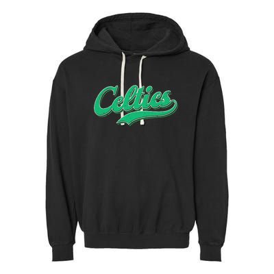 Vintage Celtics Garment-Dyed Fleece Hoodie