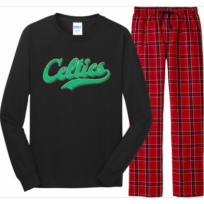 Vintage Celtics Long Sleeve Pajama Set