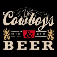 Vintage Cowboys Western And Beer Cowboy Lovers Baby Bodysuit