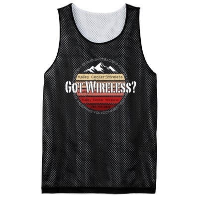 Valley Center Wireless Got Wireless Mesh Reversible Basketball Jersey Tank