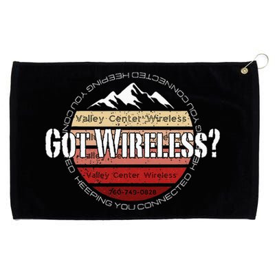 Valley Center Wireless Got Wireless Grommeted Golf Towel