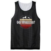 Valley Center Wireless Got Wireless Internet Mesh Reversible Basketball Jersey Tank