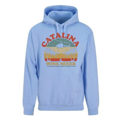 VINTAGE CATALINA WINE MIXER Unisex Surf Hoodie