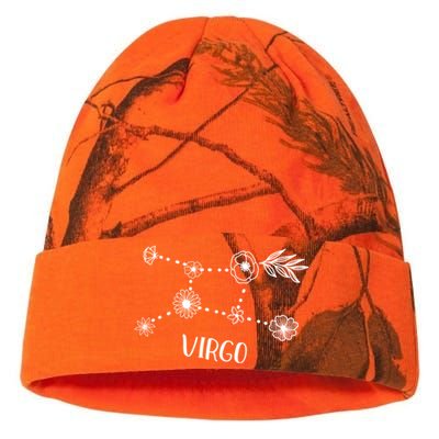 Virgo Constellation Zodiac Floral Cool Gift Kati Licensed 12" Camo Beanie