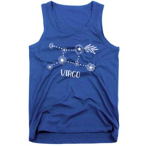 Virgo Constellation Zodiac Floral Cool Gift Tank Top