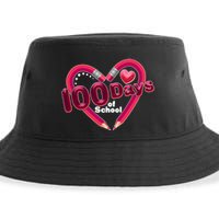 Valentines Day 100 Days Of School Sustainable Bucket Hat