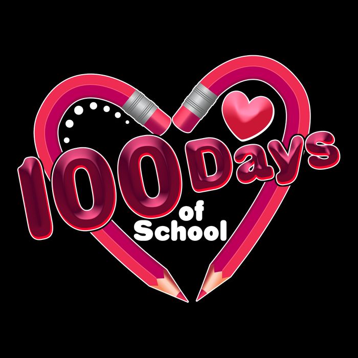 Valentines Day 100 Days Of School Sustainable Bucket Hat