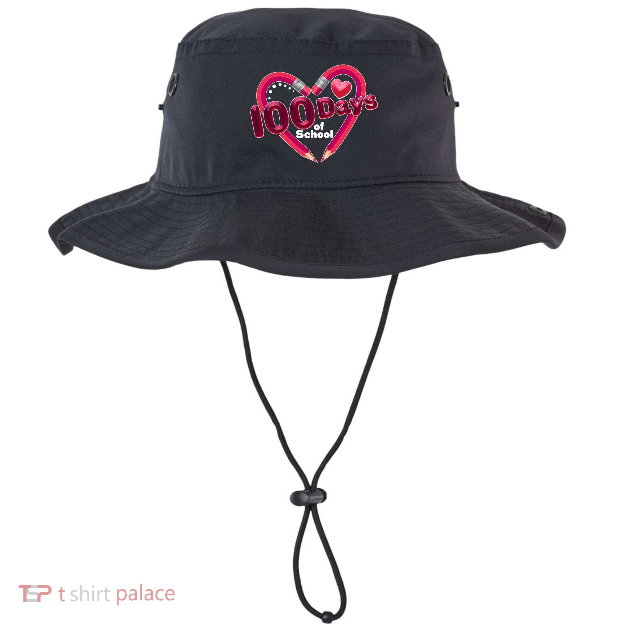 Valentines Day 100 Days Of School Bucket Hat