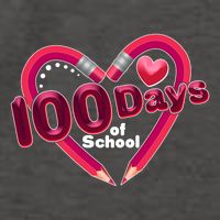 Valentines Day 100 Days Of School Vector Backpack