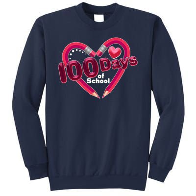 Valentines Day 100 Days Of School Sweatshirt