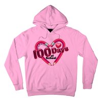 Valentines Day 100 Days Of School Hoodie